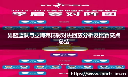 男篮蓝队与立陶宛精彩对决回放分析及比赛亮点总结